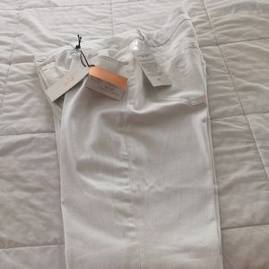 Melissa McCarthy Slimming White Boot Cut Jeans